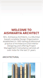 Mobile Screenshot of aishwaryaarchitects.com